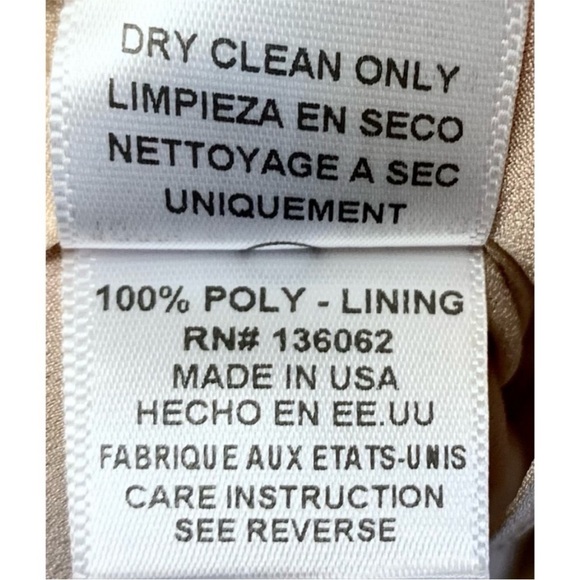 Lavender Brown Silk Tank Slip Designer Dress with Pockets MSRP $249 Size XS - Picture 7 of 8